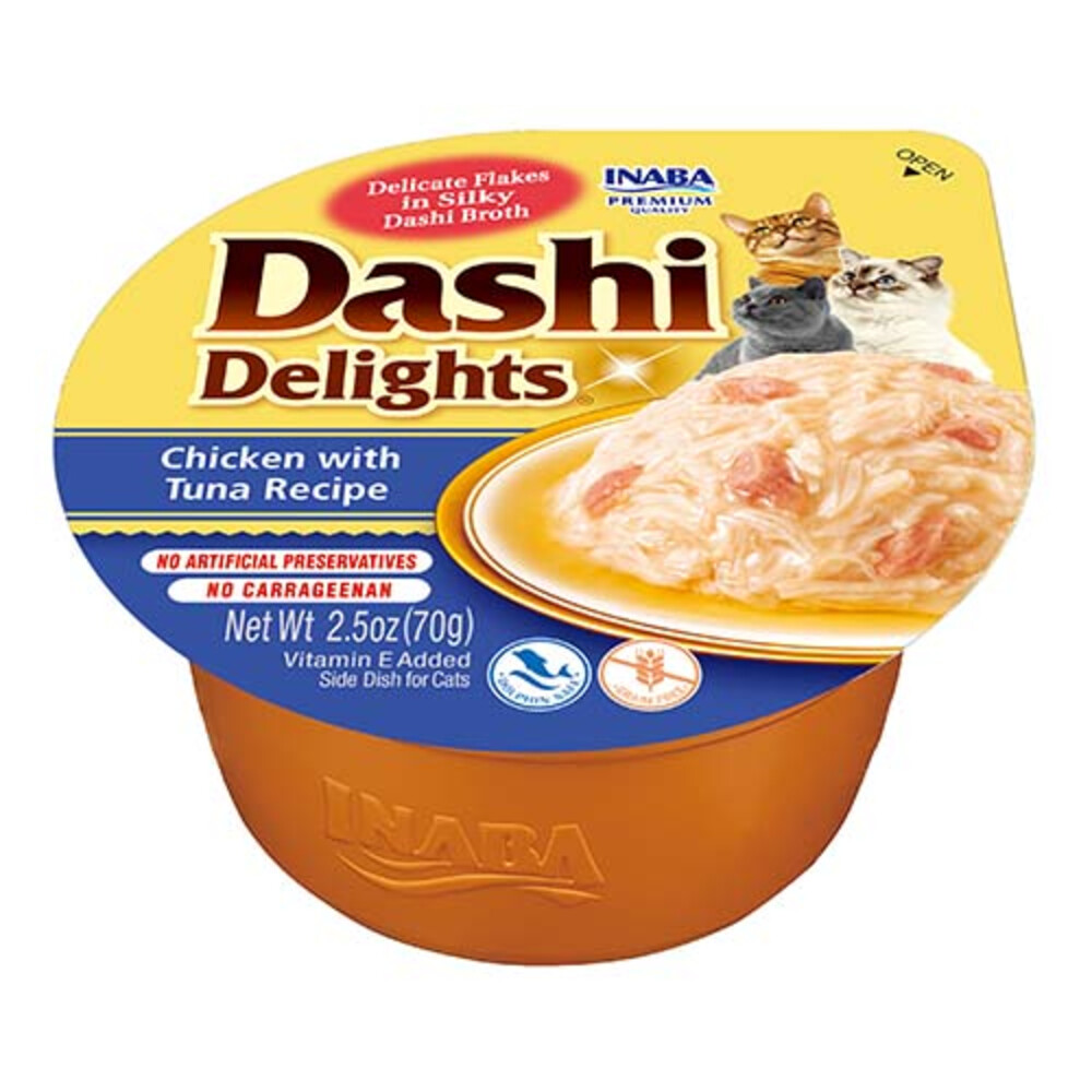 Ciao Dashi Delights Kattenvoer Nat Chicken & Tuna70 gr