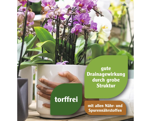 Orchideeëngrond veenvrij FloraSelf Nature 5 L