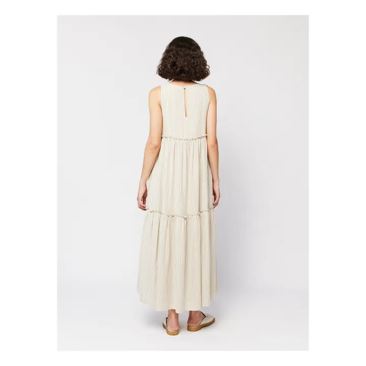 Bobo Choses Robe Rayures - Collection Femme  | Ecru