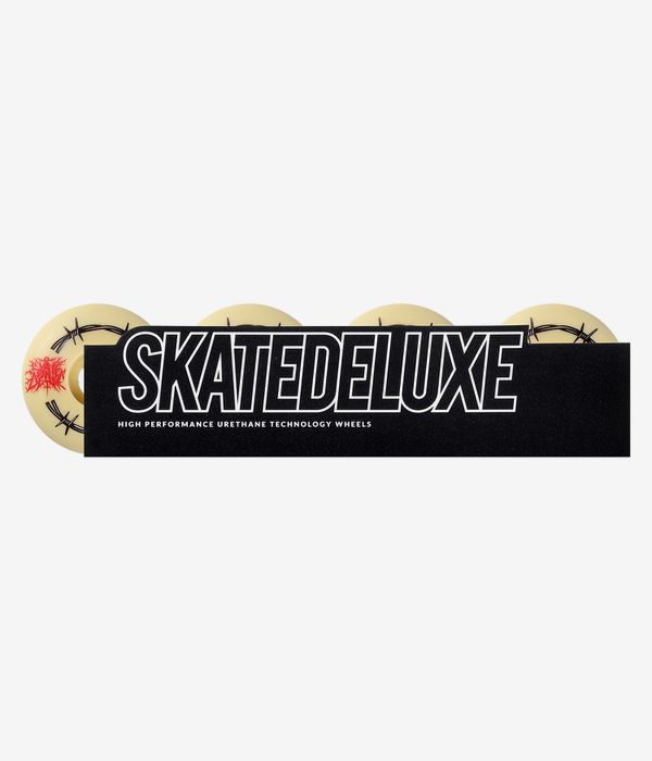 skatedeluxe Barbwire Conical ADV Rollen (natural) 56mm 100A 4er Pack