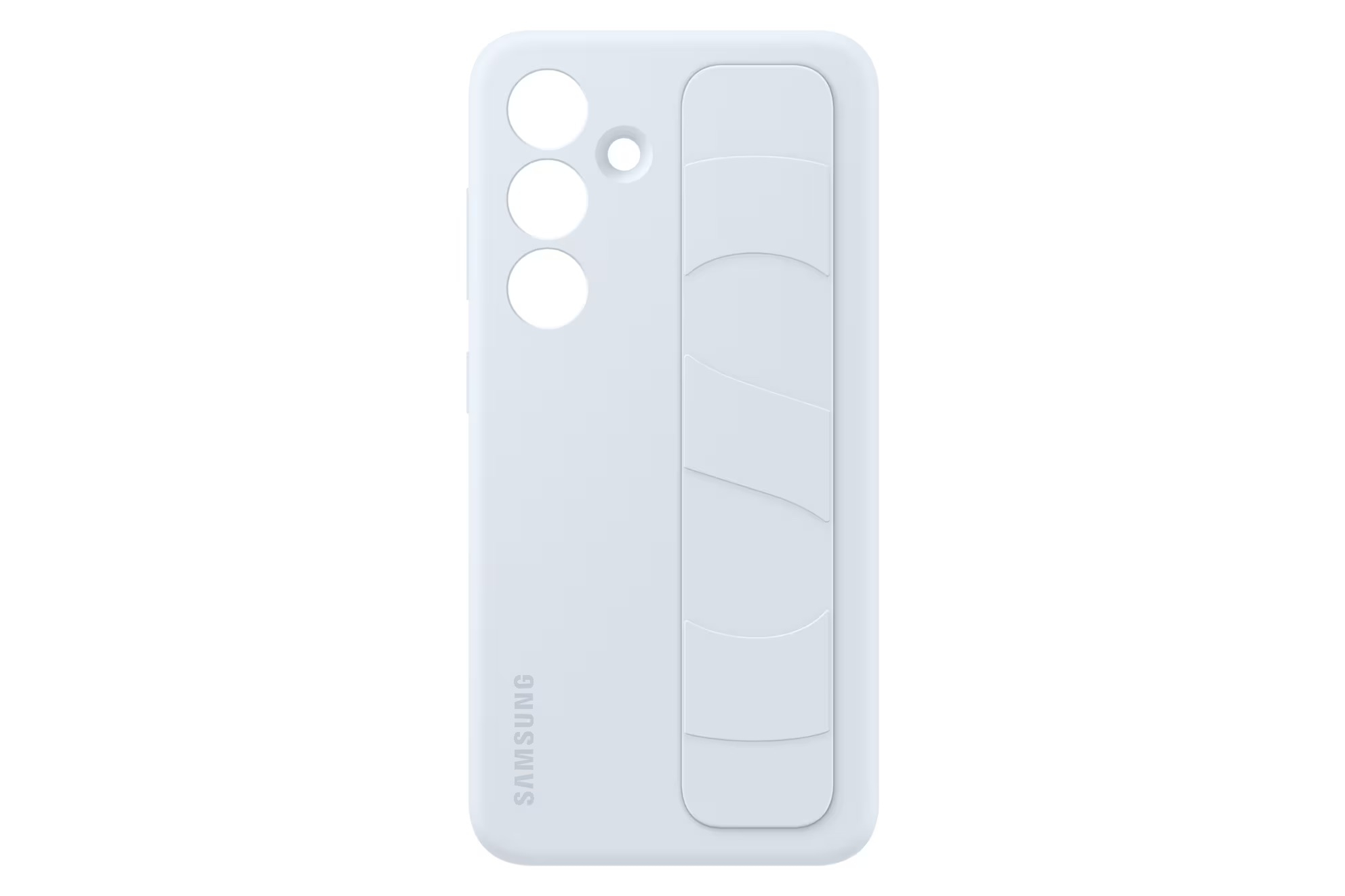 Galaxy S24 Silikon Grip Cover Hülle (EF-GS921CLEGWW) - Light Blue (Blau)