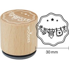 Tampon à motif Woodies 'petit lapin'