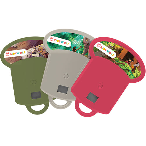 Kidywolf discs voor projector zaklamp kidyslide - jungle book - 3st