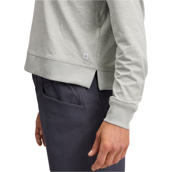 Sweat escalade BLACK DIAMOND W CIRCUIT MIDLAYER HOODY AGAVE