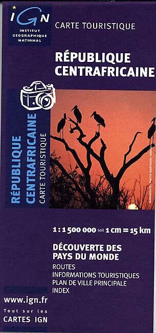IGN - REPUBLIQUE CENTRAFRICAINE 1 1 500 000