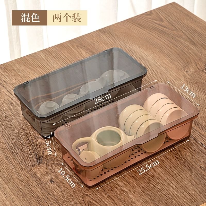 Beauty Artisan - Plastic opbergdoos (verschillende ontwerpen) / set
