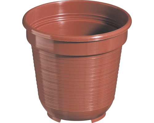 Bloempot geli kunststof Ø 10 H 9 cm terracotta
