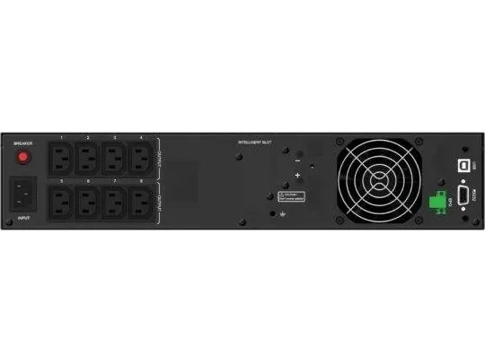 BlueWalker PowerWalker VI 2000 RLP - UPS - 1800 Watt - 2000 VA - 9 Ah - RS-232, USB - Udgangsporte: 8 - 2U (10121192)