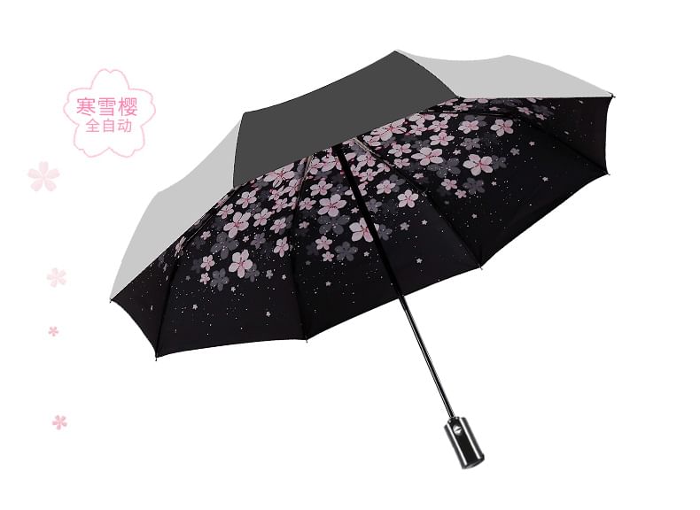 Worthbuy - Sakura Print Compacte Paraplu