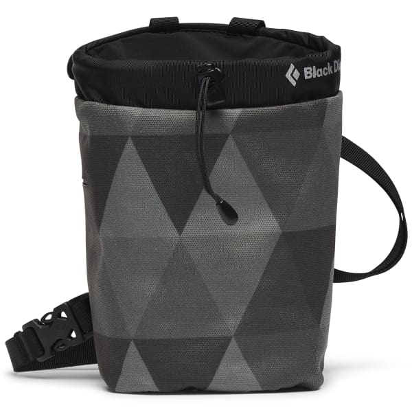 Sac à magnésie BLACK DIAMOND GYM CHALK BAG GRAY QUILT