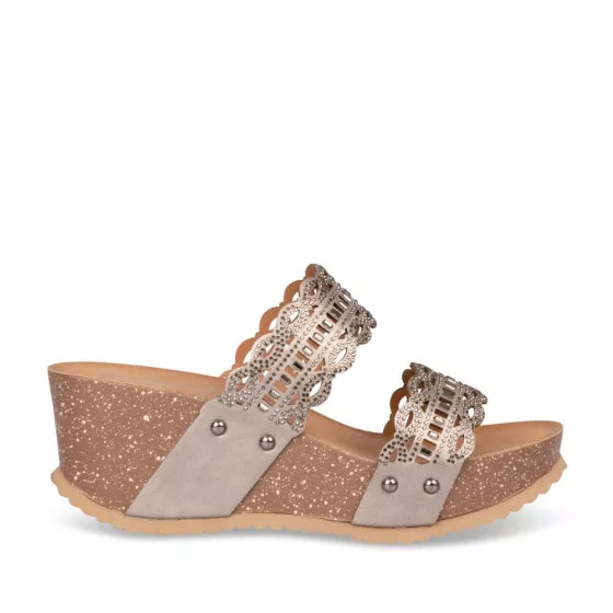 Mules PEWTER LADY GLAM
