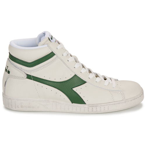 Diadora - GAME L HIGH WAXED - Blanc / Vert
