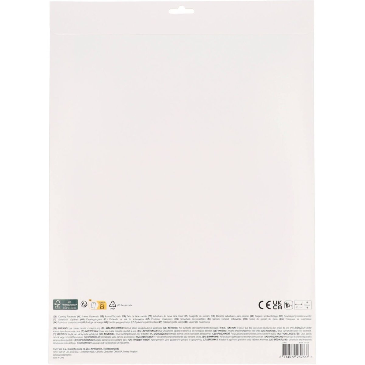 Zeemeermin Placemats 40cm 6st