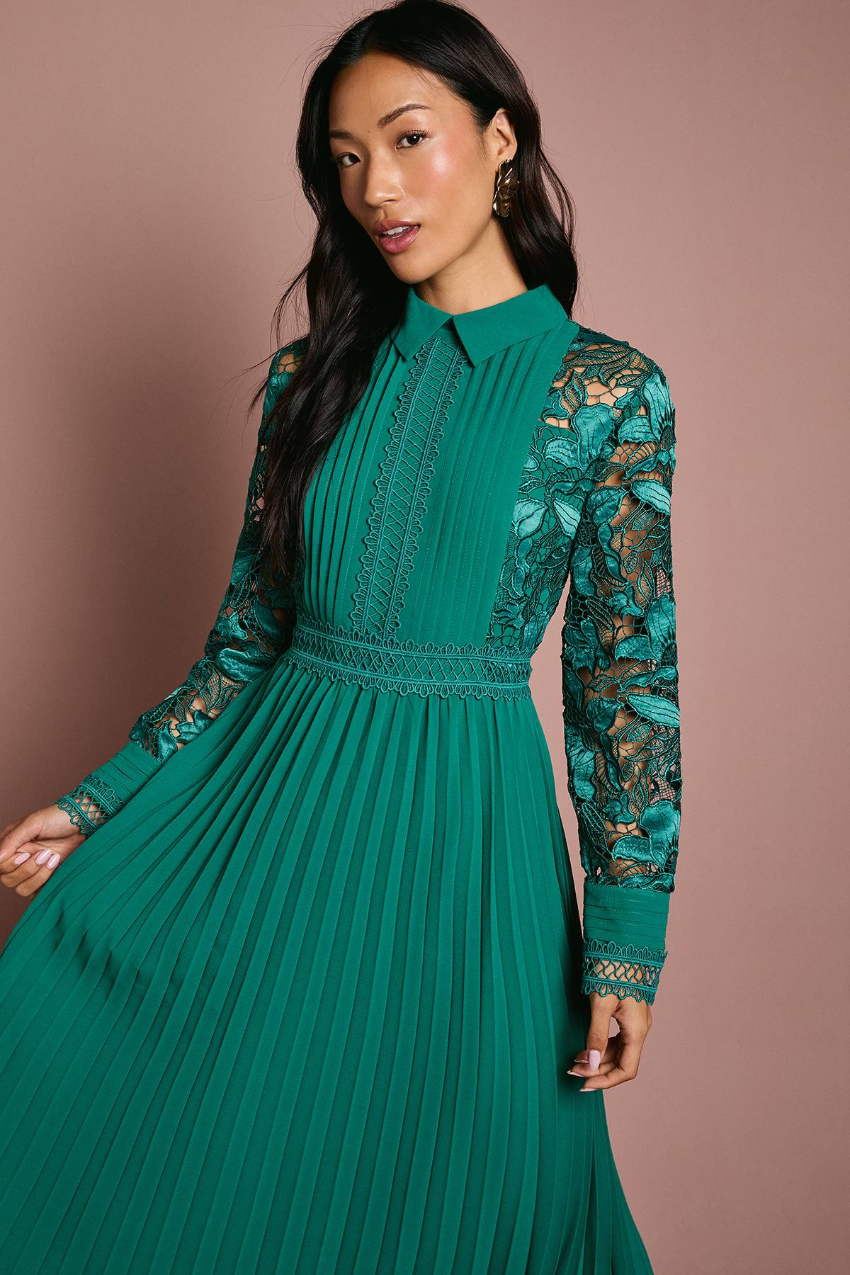 Coast Robe Chemise Petite en Dentelle