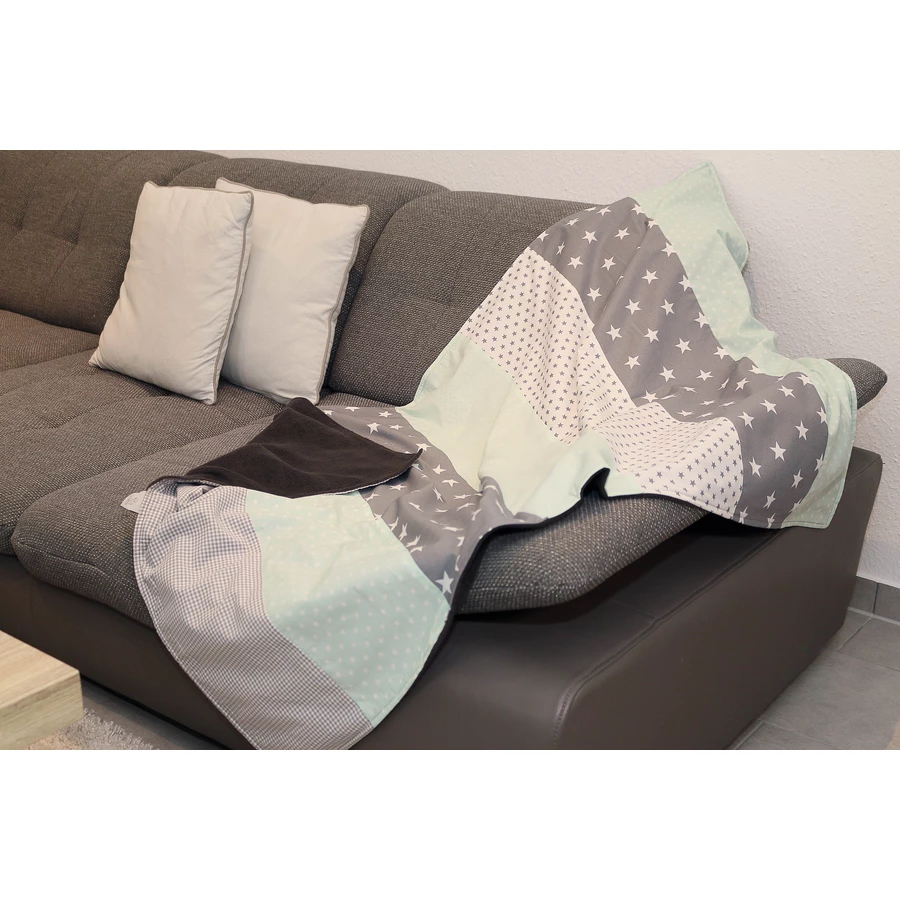 Ullenboom Babydecke & Kuscheldecke 70X100 cm Mint