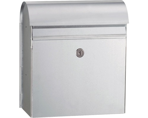 MEFA Gegalvaniseerde stalen brievenbus BxHxD 365/425/180 mm Jade 870 Gegalvaniseerde voordeur met klep