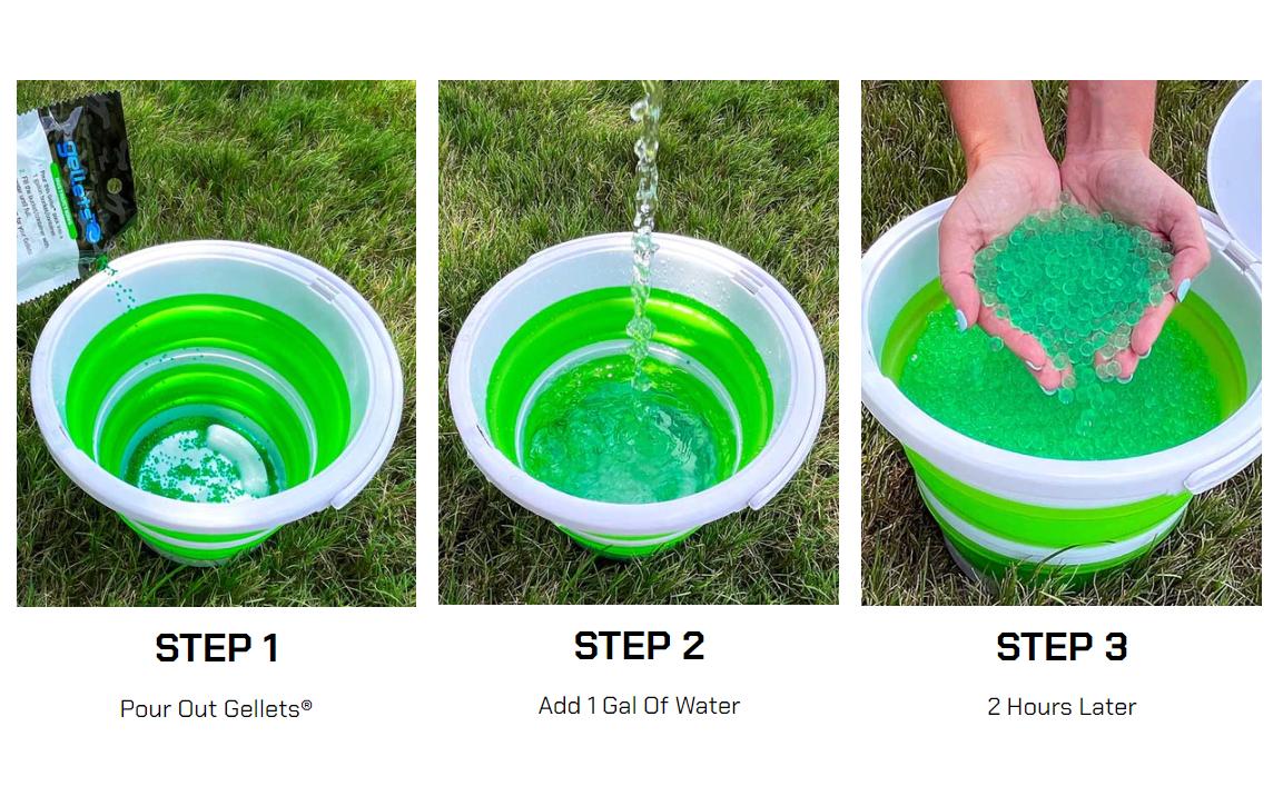 Gel Blaster Ersatzkugeln 10000 StückGellets