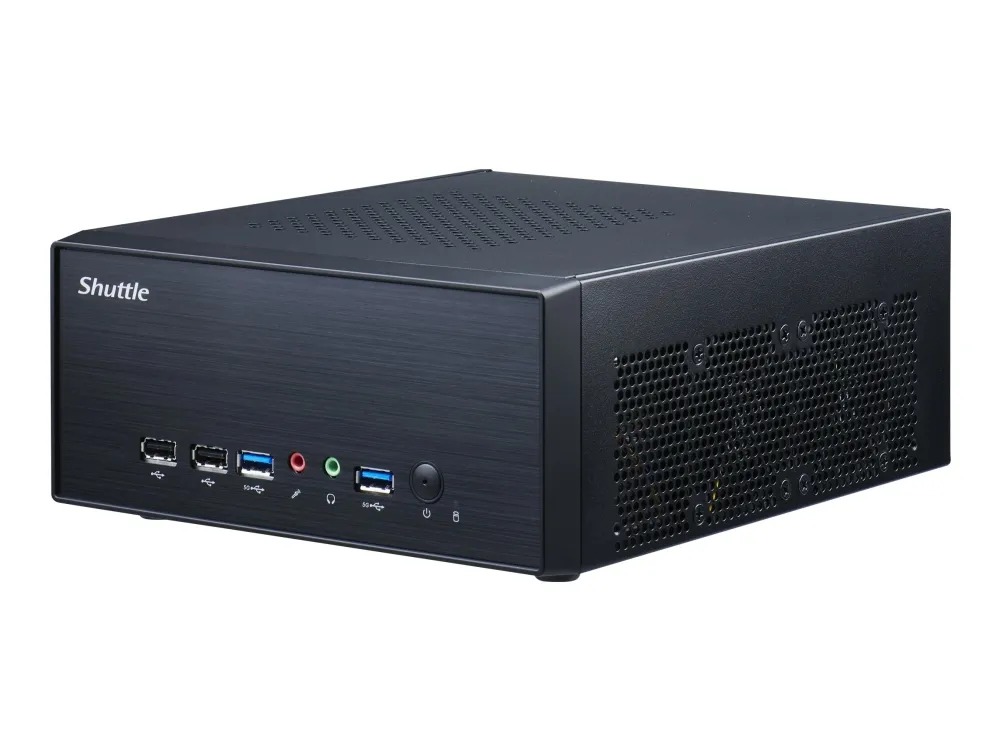 Shuttle XPC slim XH510G2 - Barebone - Slim-PC LGA1200 sokkel - Intel H510 - uden CPU - RAM 0 GB - Gigabit Ethernet