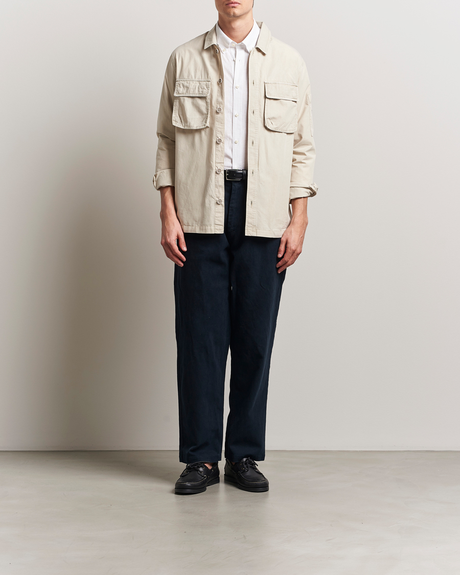Barbour International Kenneth GD Overdye Overshirt Mist