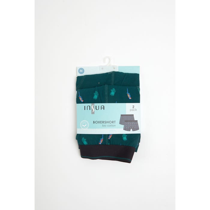 inSua-2-pack boxershorts papegaaien - Insua