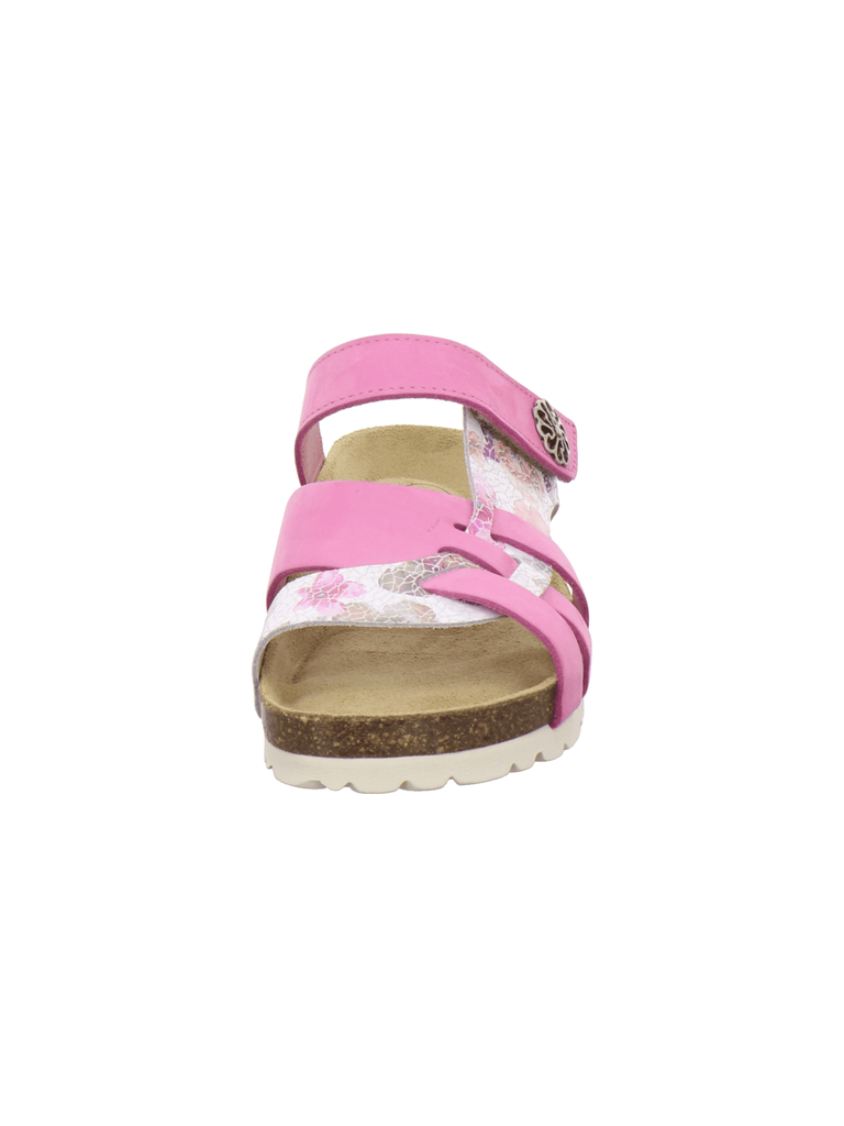 Pantoletten Damen Kralle pink