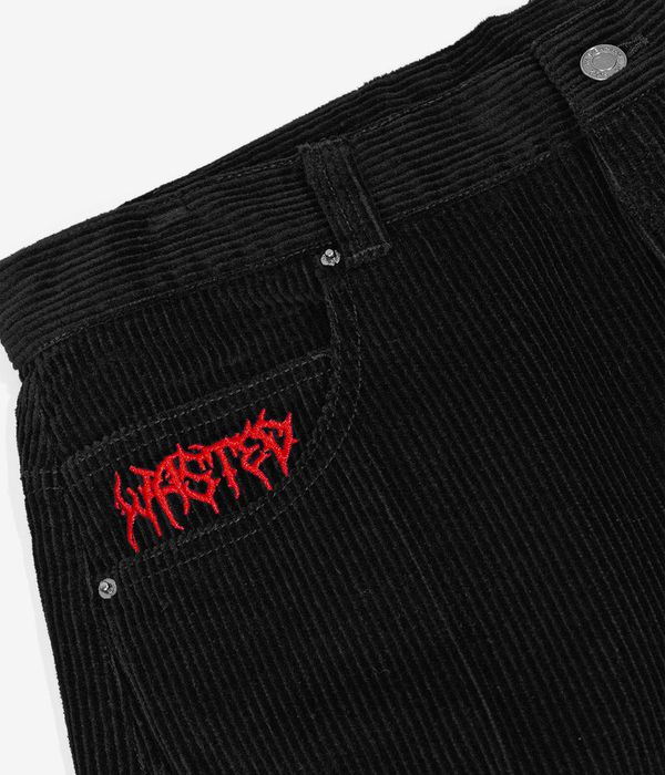 Wasted Paris Casper Corduroy Feeler Hose (black)