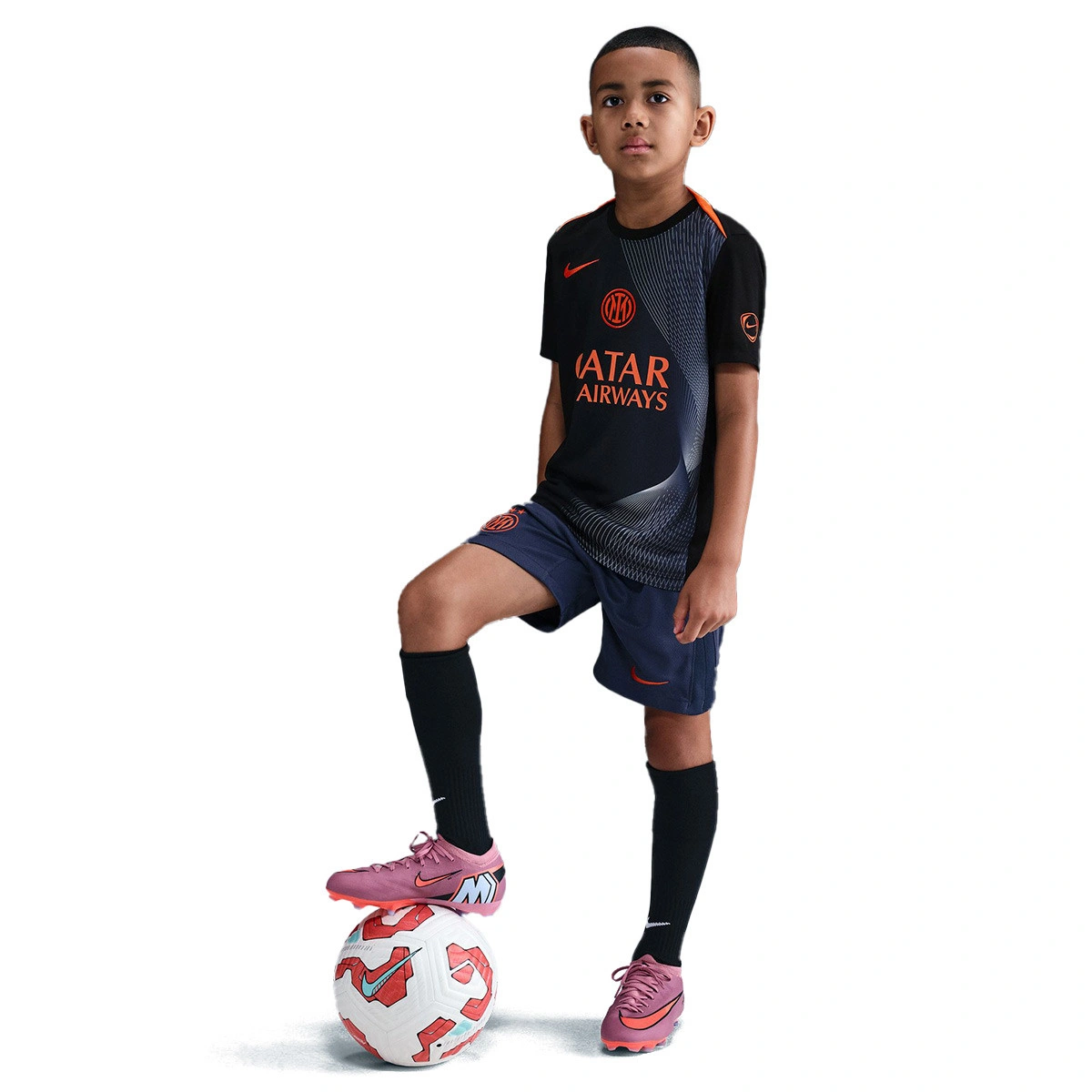 Camisola Nike Inter de Milão Pre-Match 2025-2026 Criança