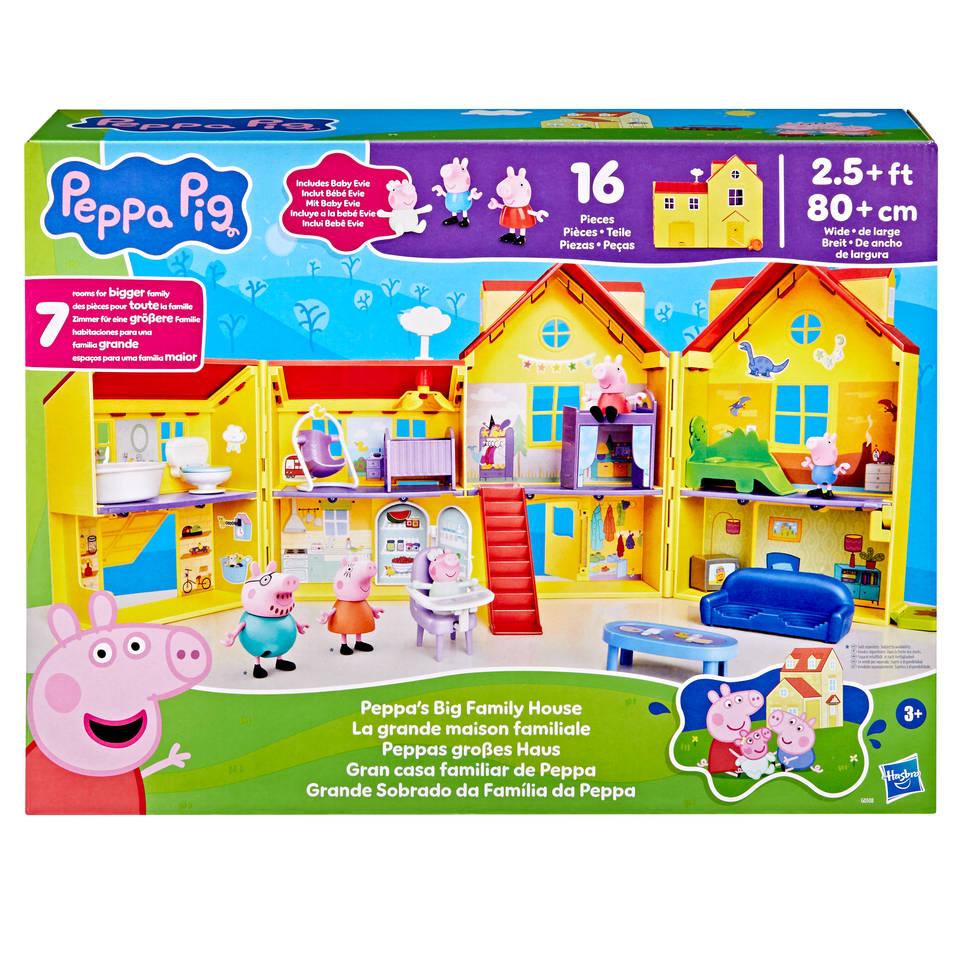 Peppa Pigs grote familiehuis
