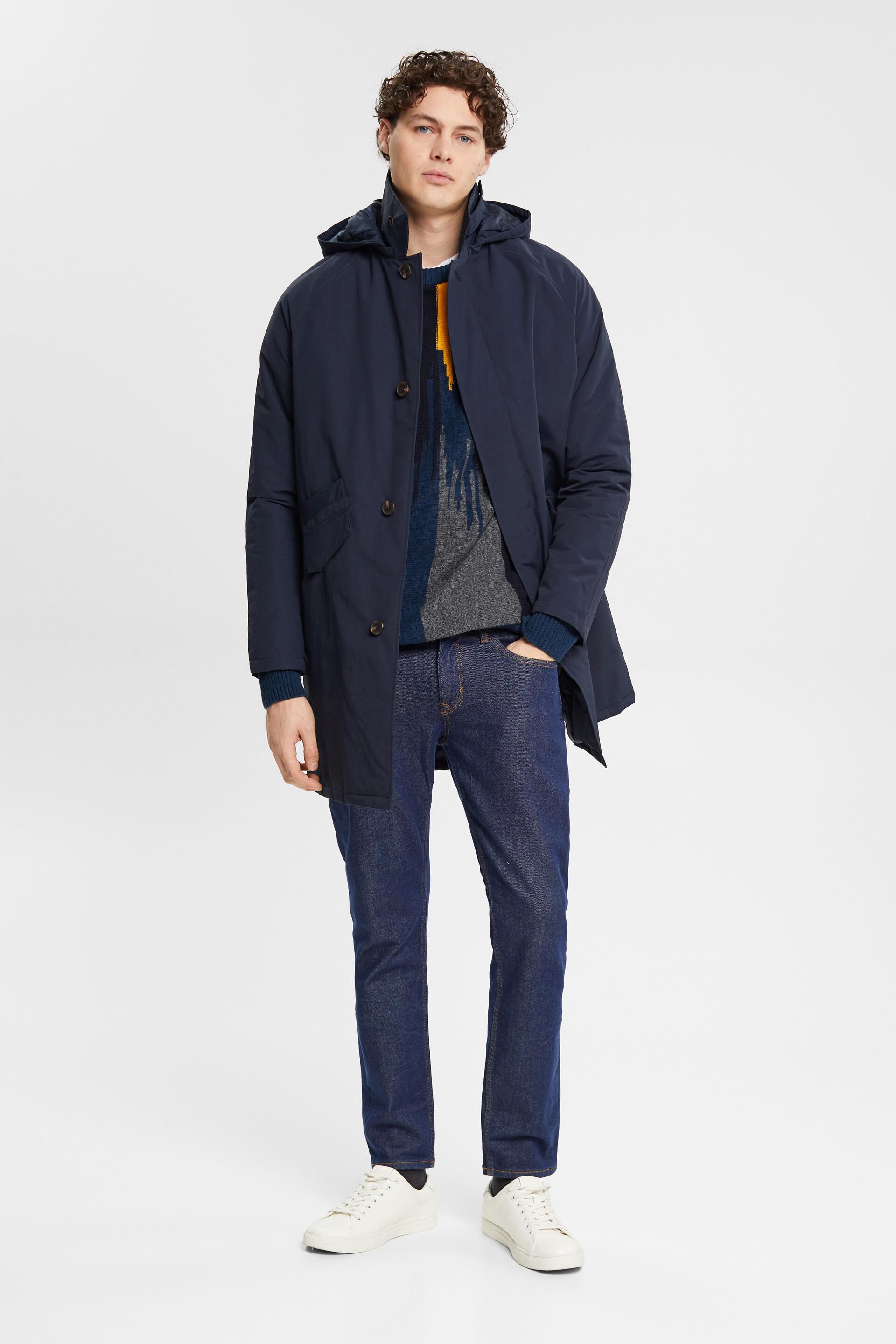 Parka à capuche amovible
