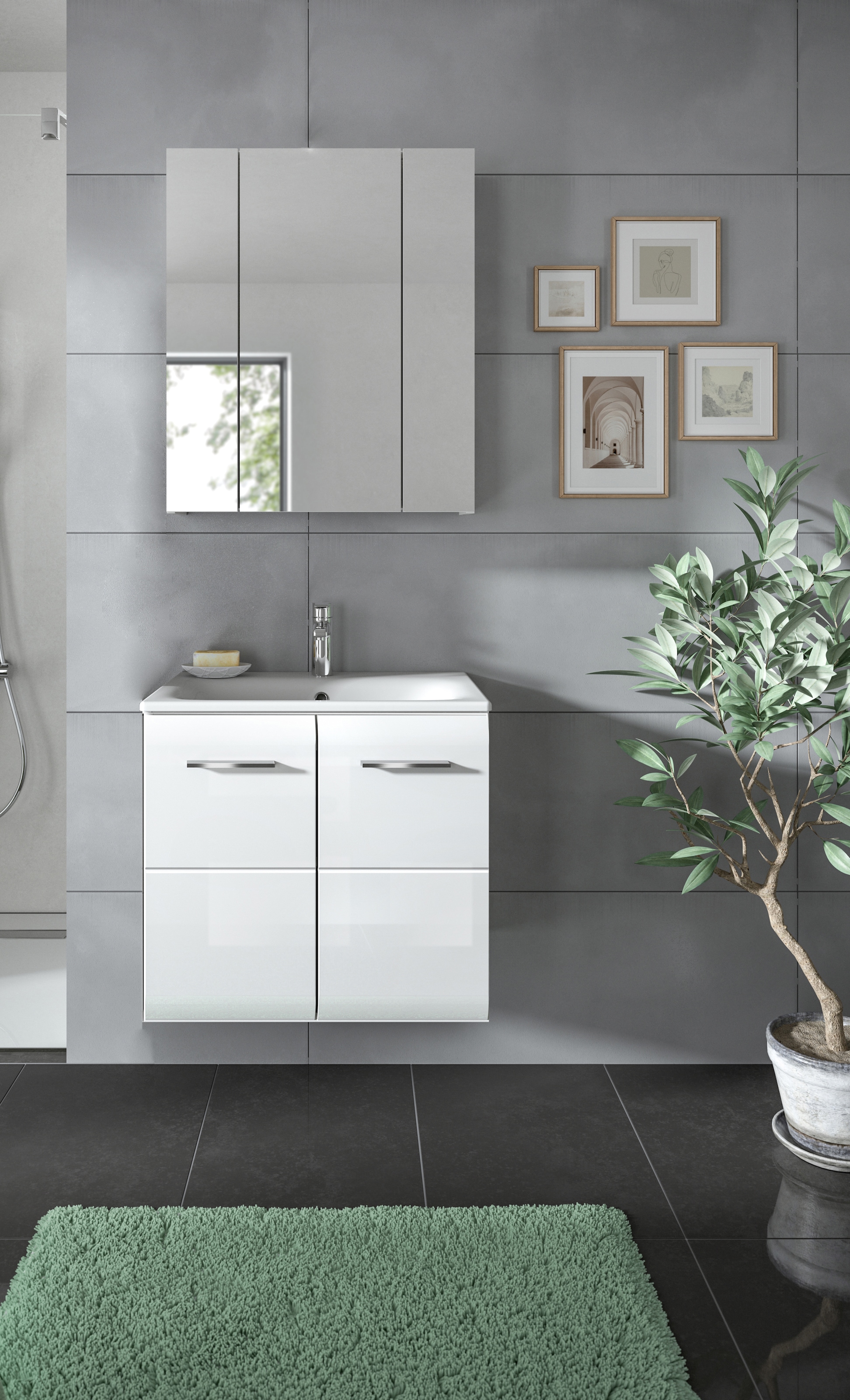 INOSIGN Badezimmer-Set Set, 3 Stk. tlg.