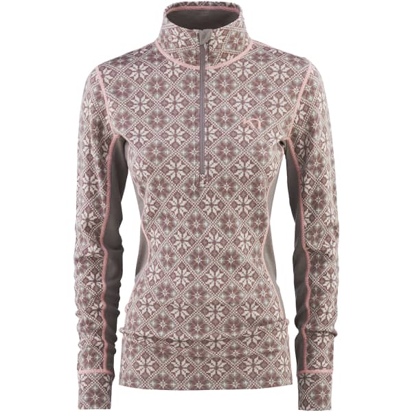 T-shirt thermique KARI TRAA ROSE HZ TAUPE
