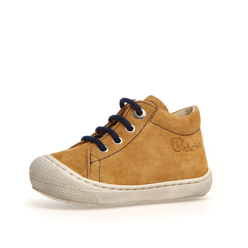 Naturino Naturino Cocoon Supersouple Lacets Suede Zucca