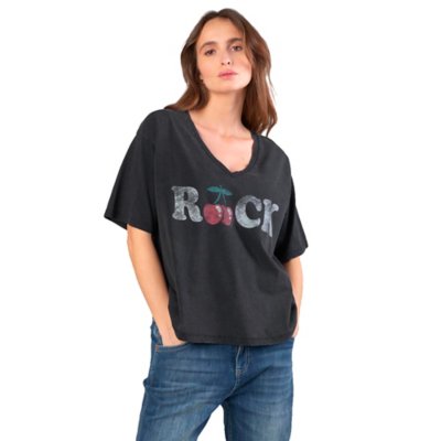 Tee-shirt à manches courtes femme Auldi LE TEMPS DES CERISES