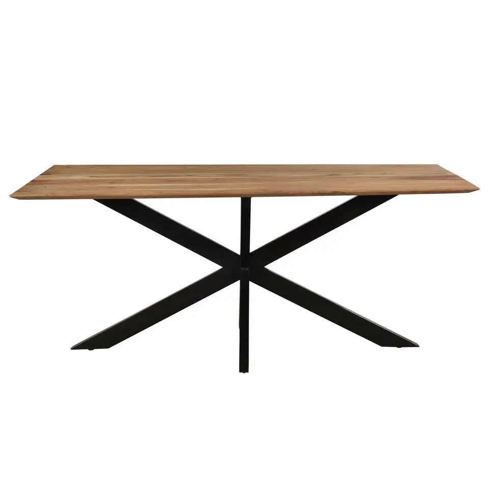 Livingfurn - Eetkamertafel Oslo - Spider - Acasiahout - 200