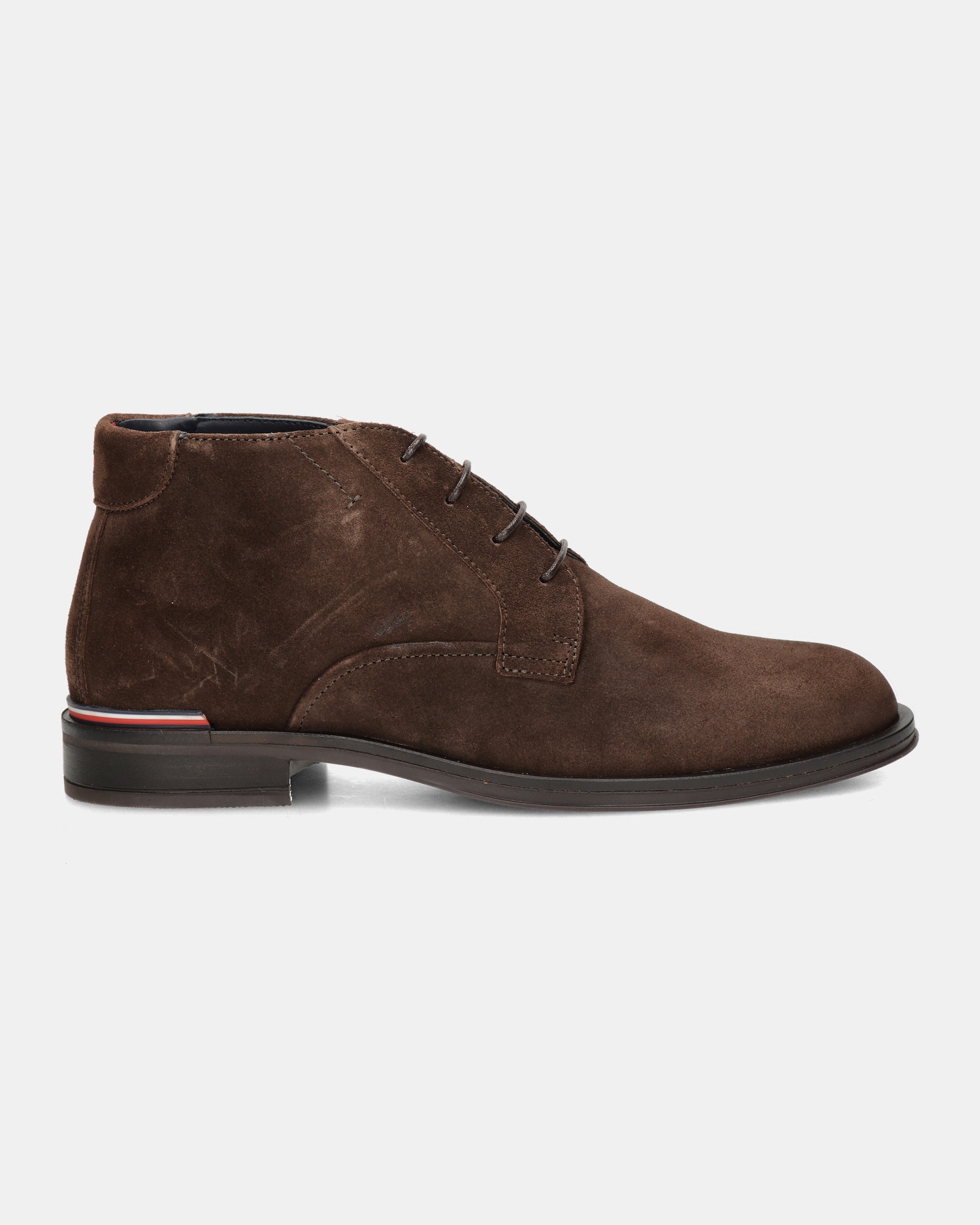 Tommy Hilfiger Sport Core RWB Hoge nette schoenen  - bruin