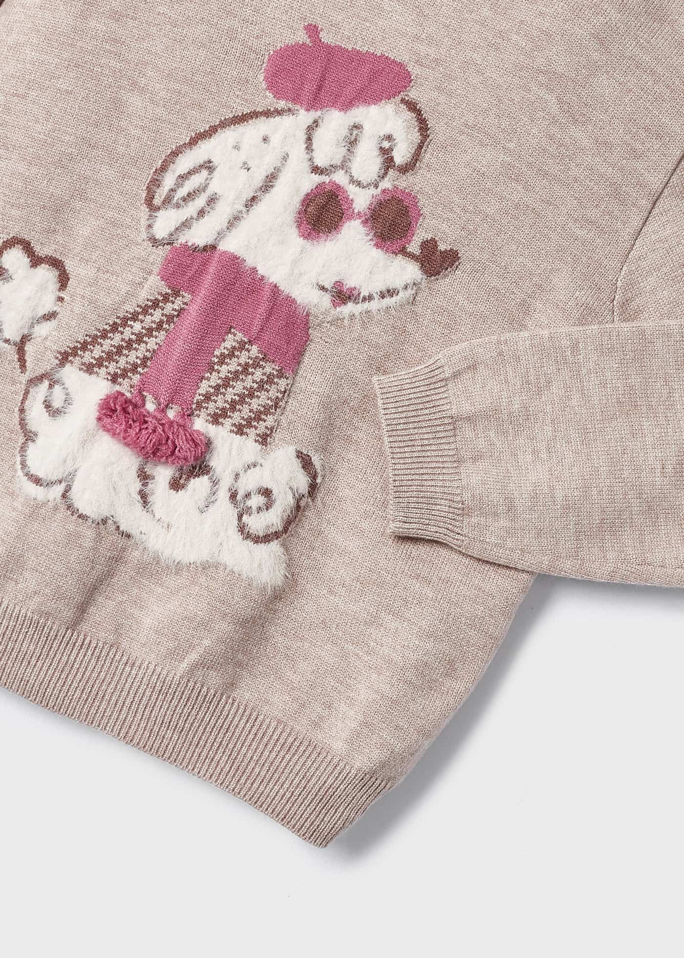 Camisa Intarsia para meninas
