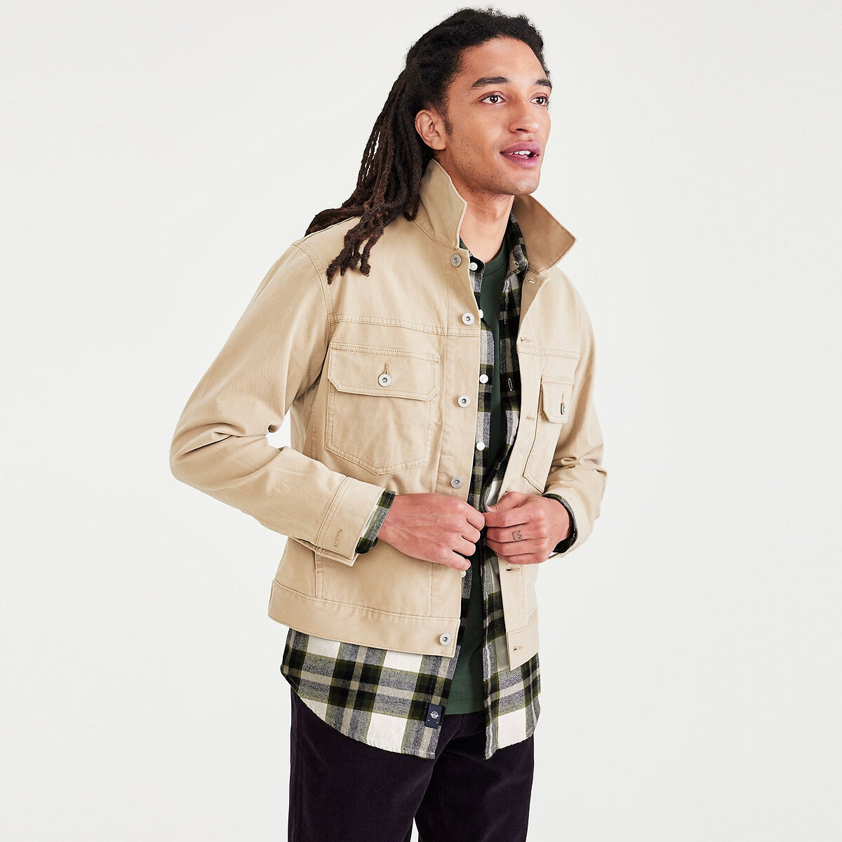 DOCKERS<br>Camisa xadrez