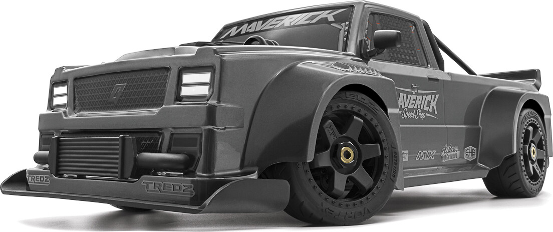 Maverick - Quantumr Flux 4S Fjernstyret Truck - 1:8 - Grå - Mv150351