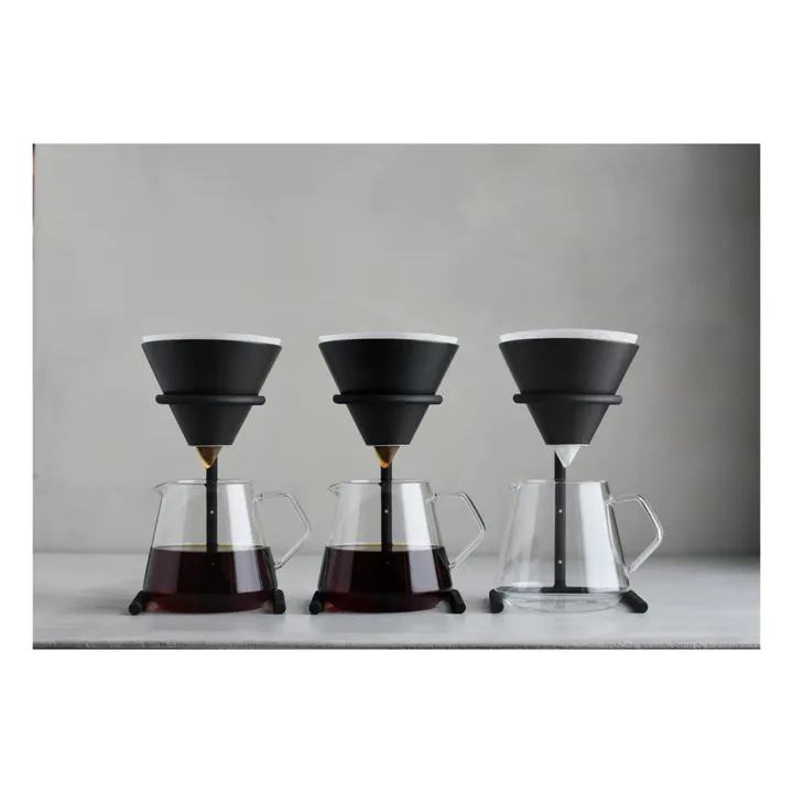 Kinto Cafetière set slow coffee - 4 tasses | Noir