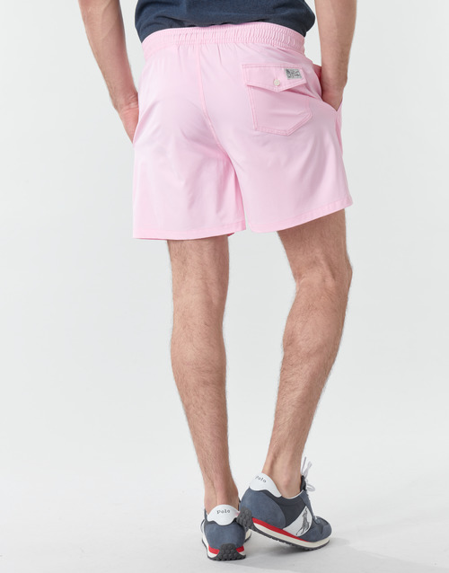 Polo Ralph Lauren - MAILLOT SHORT DE BAIN EN NYLON RECYCLE, CORDON DE SERRAGE ET POC Rosa