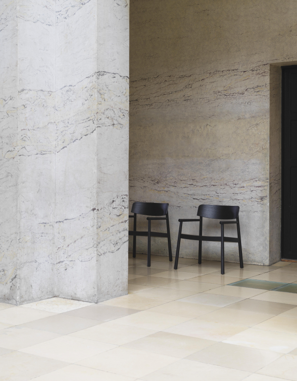Normann Copenhagen Timb fauteuil bruin