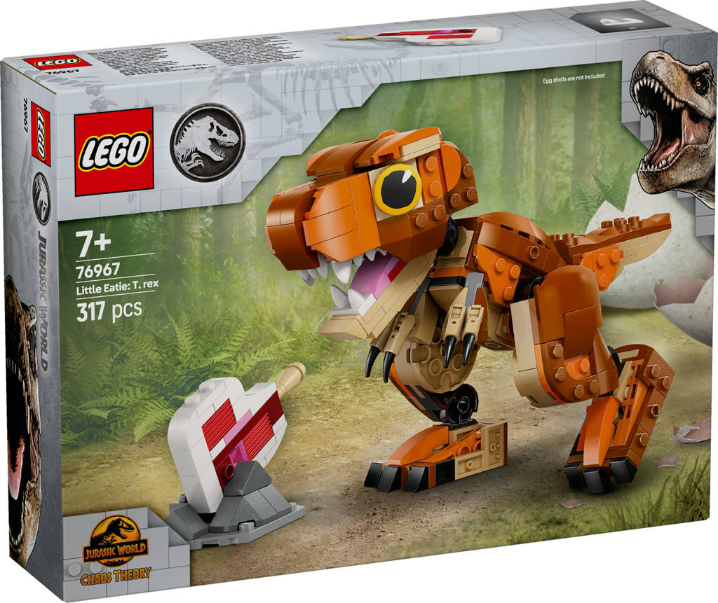 Kleine Eetster: T. rex dinoset 76967
