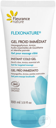 Fleurance Nature Flexonature Gel Froid Immédiat Pour Massage Ciblé Bio Tube 100ml