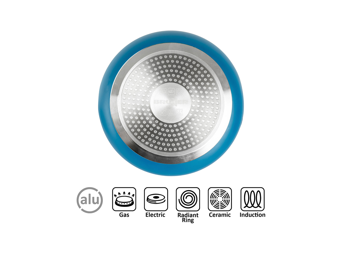 Brunner Carezza Spacemaster Vacublock pannenset - Ø22 cm