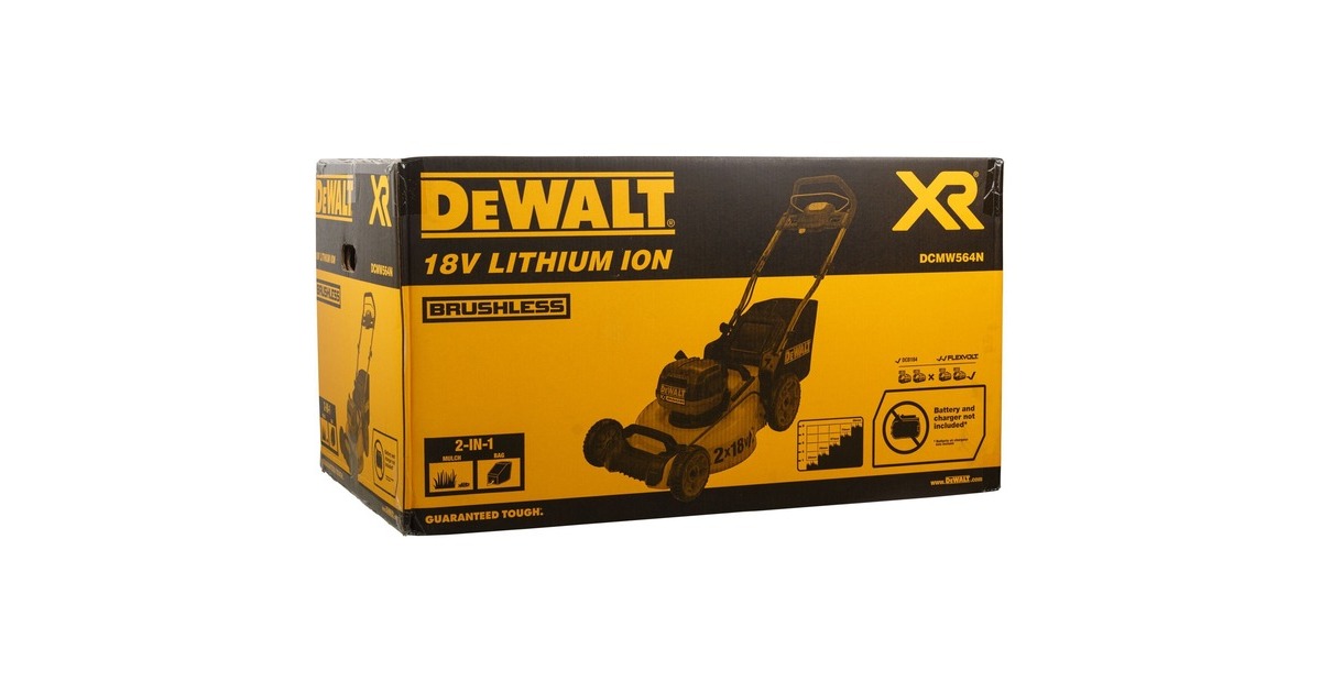 DEWALTAccu grasmaaier DCMW564N  (Geel/zwart, Accu niet inbegrepen)
