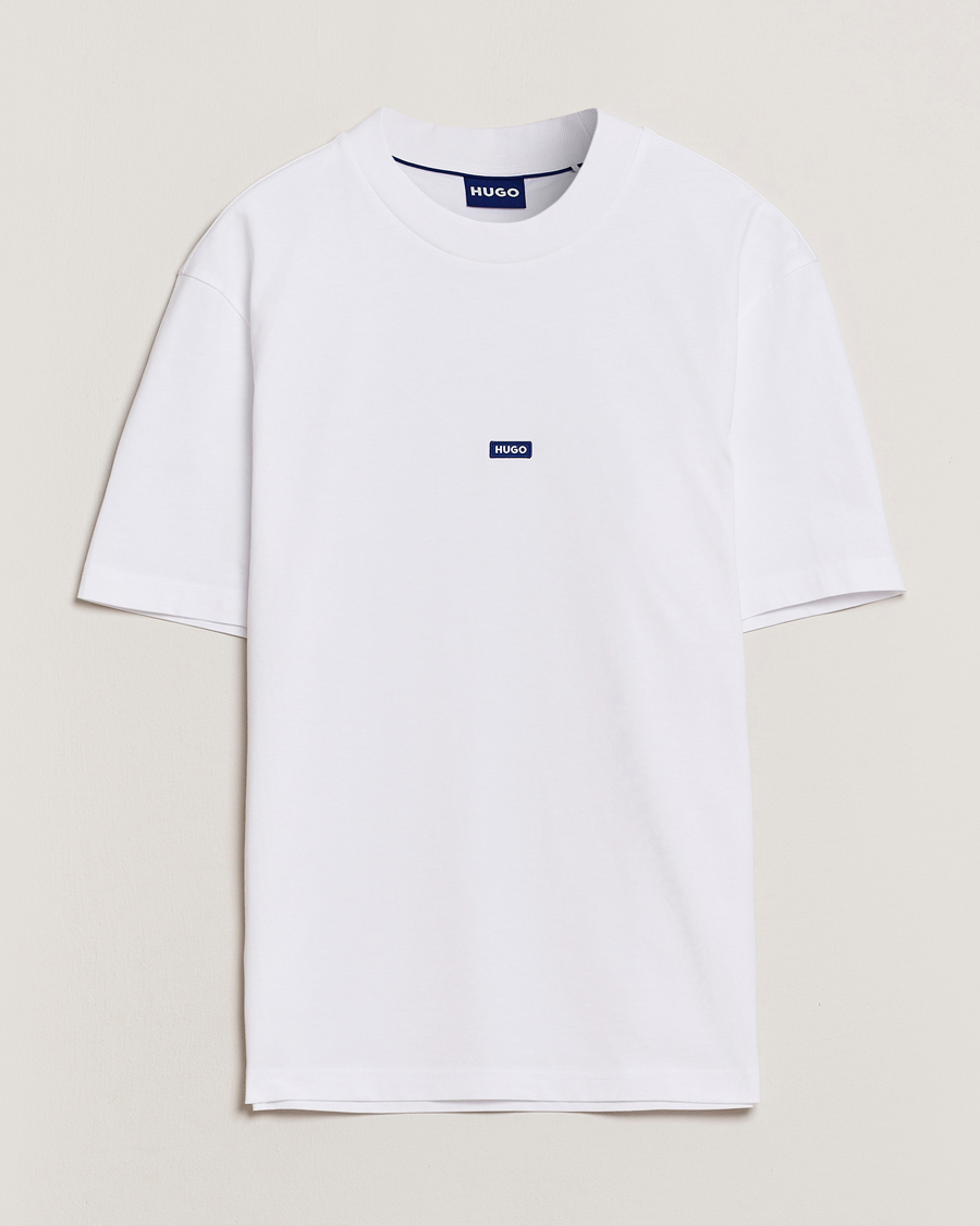 HUGO Nieros Crew Neck T-Shirt White