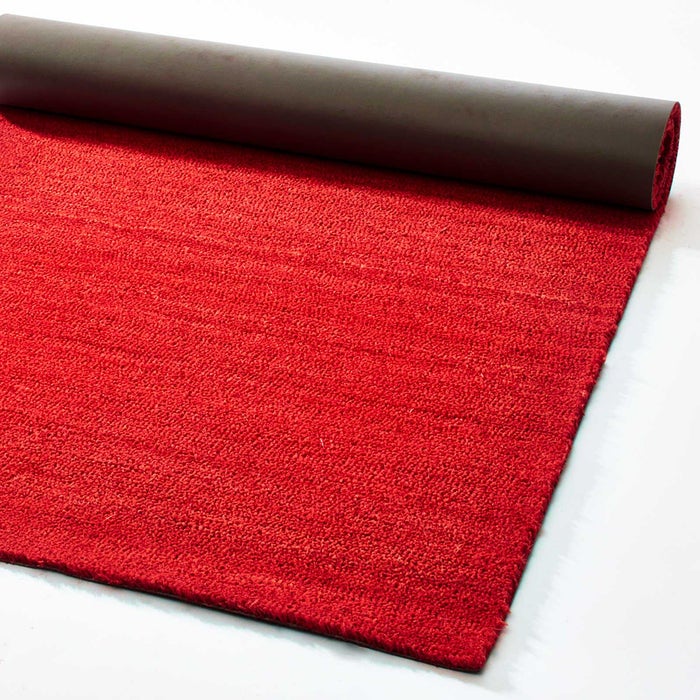 Deurmat van kokosnoot - Deurmat van kokosnoot voor voordeur - Rood / 17 mm - 50 x 80 cm