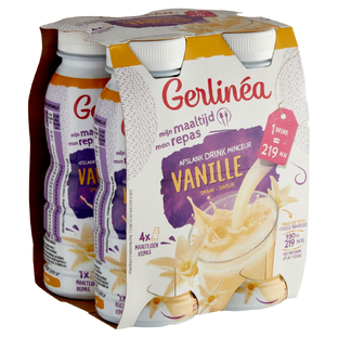 Gerlinéa Drinkmaaltijd Vanille 4ST