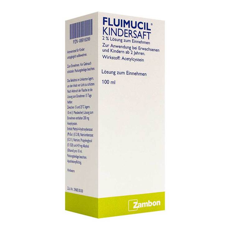 Fluimucil Kindersaft, 100 ml