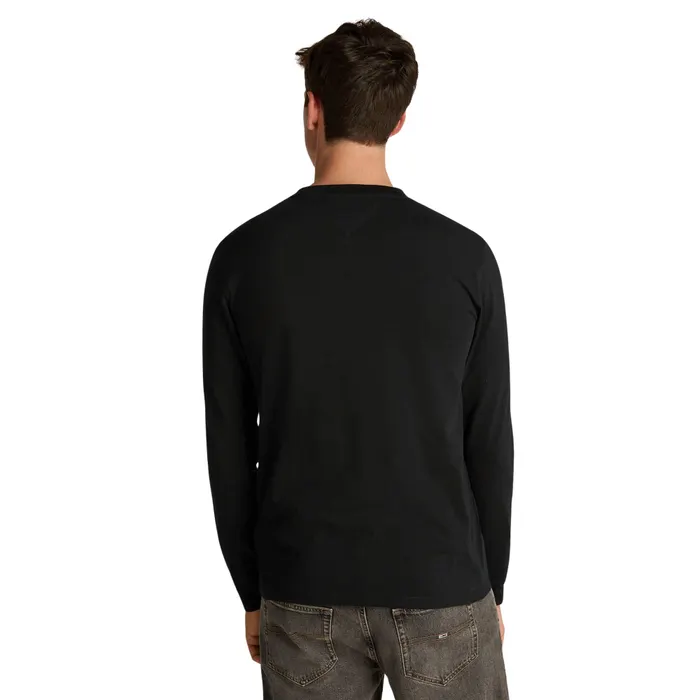 Tommy Hilfiger Slim Linear Chest Logo Longsleeve Shirt Heren